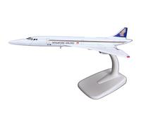 AirModels Singapore Airlines & British Airways Landor Concorde Diecast Aircraft Model 1/400 Scale Plane Toy Collectable Gift Diecast Metal