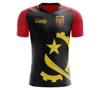 Airo Sportswear 2025-2026 Angola Home Concept Football Shirt Black M