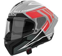 Airoh Matryx Rider Helmet, black-grey-red, size M