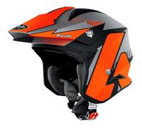 Airoh Trr S Pure Gloss Mens Trials Helmet - Orange Small