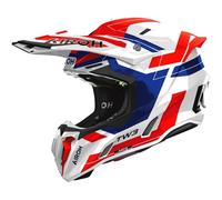 Airoh Twist 3.0 cross helmet Dynasty gloss white blue red