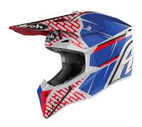 §Airoh Wraap MX Helmet Idol Red-Blue Gloss§