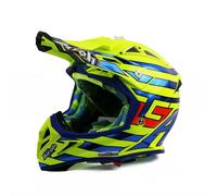 Airoh Aviator 2.2 Cairoli Qatar Yellow Gloss Lightweight Carbon MX-Enduro Helmet