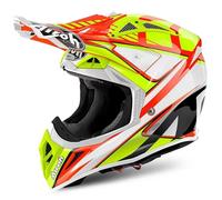 Airoh Aviator 2.2 Double Orange Lightweight Carbon MX-Enduro X-Large Helmet