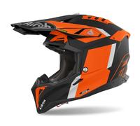 Airoh Aviator 3 Glory, motocross helmet XL Matt Black/Light Grey/Orange