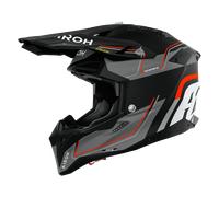 Airoh Aviator 3 Leader, motocross helmet M Matt Black/Grey/Neon-Orange
