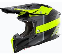 Airoh Aviator 3 Monarch, motocross helmet S Matt Black/Neon-Yellow/Dark Grey