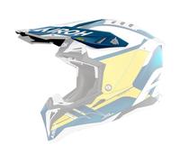 AIROH Aviator 3 Saber Blue Matt Peak Kit