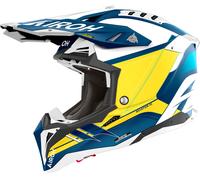 Airoh Aviator 3 Saber, motocross helmet L Matt Blue/White/Yellow