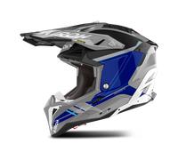 Airoh Aviator 3 Saber MX Helmet Blue GlossS Blue Gloss