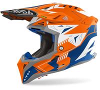 Airoh Aviator 3 Spin Motocross Helmet, orange, size S for Men