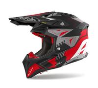 Airoh Aviator 3 Spin Motorcycle MX Motocross Helmet Matt Red