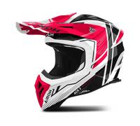 Airoh Aviator Ace 2 Engine MX Helmet Red GlossL Red Gloss