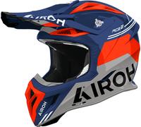 Airoh Aviator Ace 2 Fury, motocross helmet S Blue/Grey/Neon-Orange