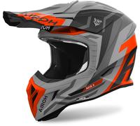 Airoh Aviator Ace 2 Ground Motocross Helmet, grey-orange, size XL for Men