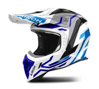 Airoh Aviator Ace 2 Ground, cross helmet S White/Grey/Blue