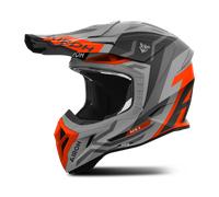 Airoh Aviator Ace 2 Ground Motocross Helmet, grey-orange, size L for Men