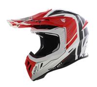 Airoh Aviator Ace 2 MX Helmet Engine - Gloss White Red Black