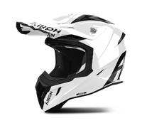 Airoh Aviator Ace 2 Solid Motocross Helmet, white, size XL for Men