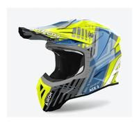 Airoh Aviator Ace 2 Proud Yellow Gloss MX Helmet Adult Motocross Off-Road Enduro