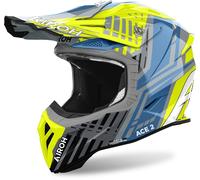 Airoh Aviator ACE 2 Proud Motocross Helmet 2025 Carbon Fiber ECE 22-06 ACU GOLD