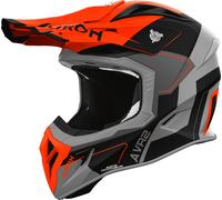 Airoh Aviator Ace 2 Shield, motocross helmet M Matt Grey/Black/Neon-Orange