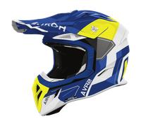 Off-Road Helmet Airoh AVIATOR ACE 2 SHIELD Blue/Yellow