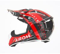 Airoh Aviator Ace MX Helmet - Aviator Ace Amaze Red Gloss MX Helmet - AVAA55