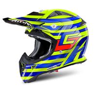 AIROH AVIATOR J MX Helmet CAIROLI QATAR YELLOW
