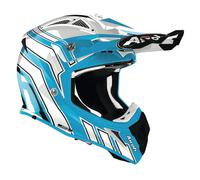 Airoh Aviator MX Helmet Ace Art Azure off road