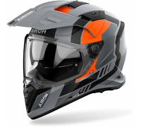 Airoh BADX-X Horn Enduro Helmet, grey matt/orange, size L (59/60)