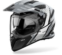 Airoh BADX-X Spicy Enduro Helmet, grey/black/white, size M (57/58)