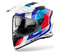 Airoh Bandit Adventure Helmet White GlossL White Gloss