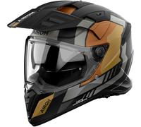 Airoh Bandit Horn, adventure helmet 3XL Matt Black/Grey/Brown/Gold