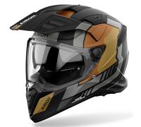 Airoh Helmet Bandit Horn Adventure Gold Matt Size L Men