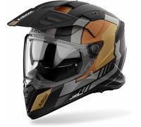 Airoh Adventure Helmet Bandit Horn Gold Matt M