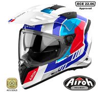 Airoh Bandit Horn Tune Full Face Dual Sport Motorcycle Motorbike Crash Helmet