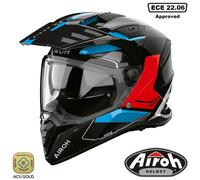 Airoh Bandit Horn Tune Full Face Dual Sport Motorcycle Motorbike Crash Helmet