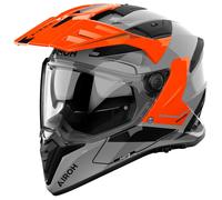 Airoh Bandit Motorcycle Motocross Off-Road Helmet - Tune Orange Gloss