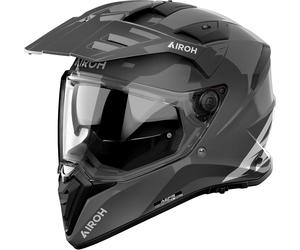 Airoh Bandit Solid, adventure helmet M Dark Grey/Light Grey