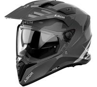 Airoh Bandit Solid, adventure helmet XXL Dark Grey/Light Grey