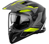 Airoh Bandit Tune, adventure helmet 3XL Matt Black/Grey/Neon-Yellow