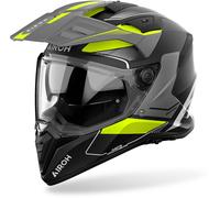 Airoh Helmet Bandit Tune Enduro – Black/Grey/Yellow – Size S – Men