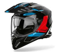 Airoh Bandit Tune, adventure helmet M Black/Red/Blue/Grey