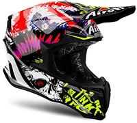 Airoh Black Twist Crazy MX Helmet