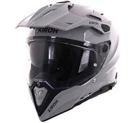 Airoh Commander 2 Adventure Moto Motorcycle Motorbike Helmet Cement Gloss Grey