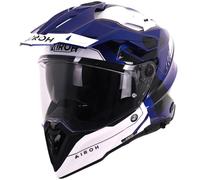 Airoh Commander 2 Adventure Moto Motorcycle Motorbike Helmet Reveal Gloss Blue