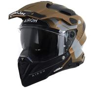Airoh Commander 2 Adventure Moto Motorcycle Motorbike Helmet Reveal Matt Sand
