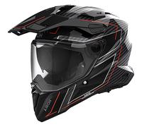 Airoh Commander 2 Adventure Motorcycle Helmet - Stylish Gloss Full Carbon