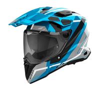 Airoh Commander 2 Mavick Motocross Helmet, black-grey-blue, size M